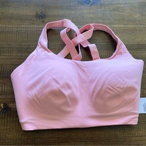 Lululemon Energy Bra High Support - pink 34DDD nwt